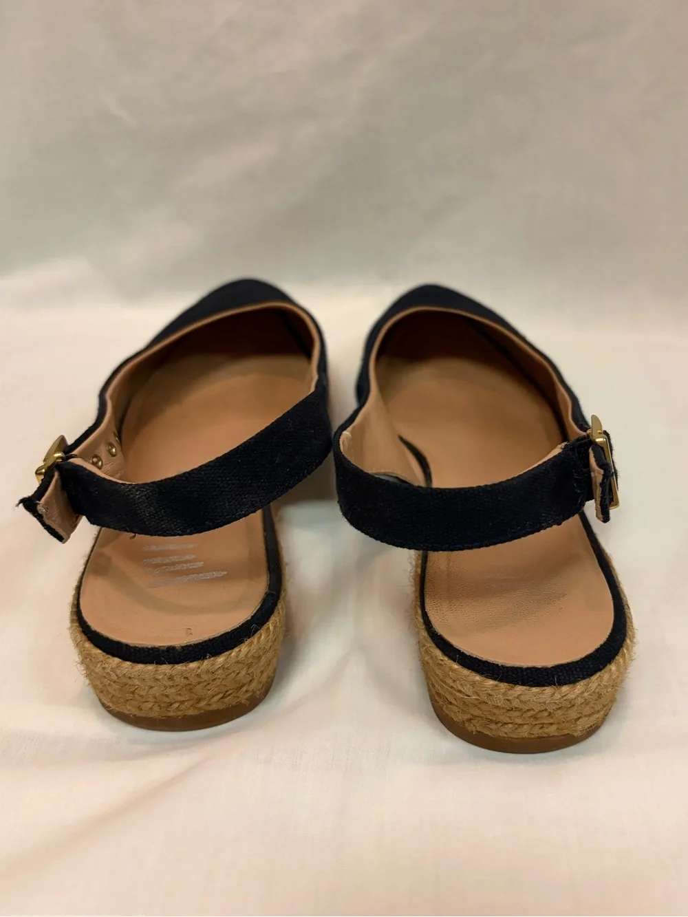 Viscata Canvas Low Wedge Espadrille Flats